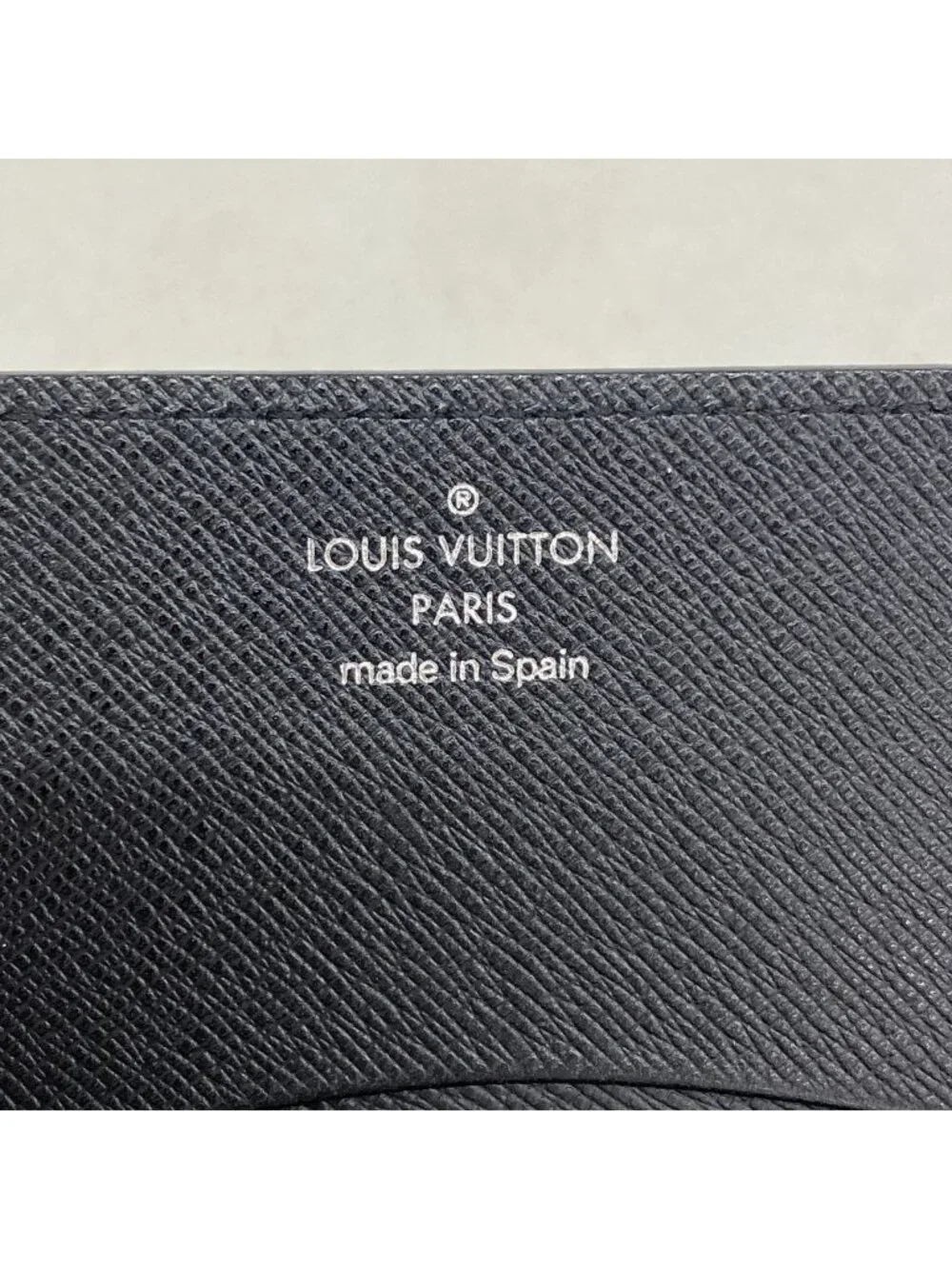 Louis Vuitton Business Card Case Taiga Holder Ardoise